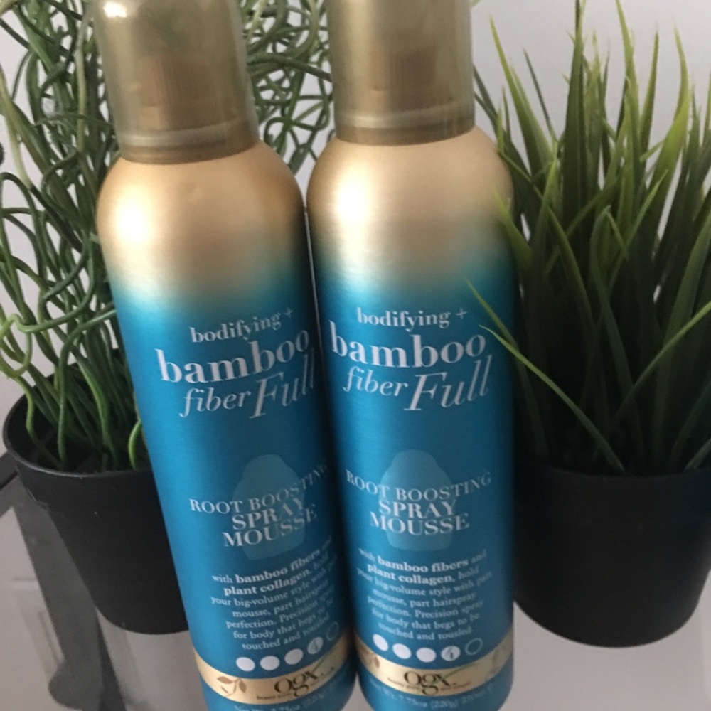 OGX Bamboo Fiber Spray Mousse (2)